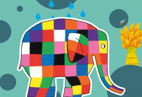Elmer, l'elefant multicolor